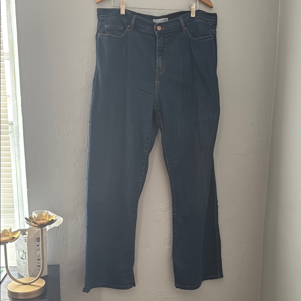 Levi's Blue Straight Leg Jeans Classic Style 512 #34